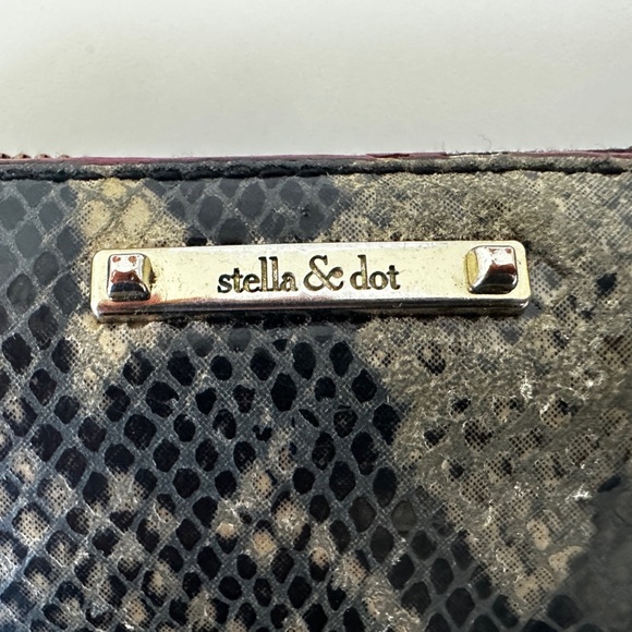 Stella and Dot Snakeskin Wallet - Picture 2 of 6